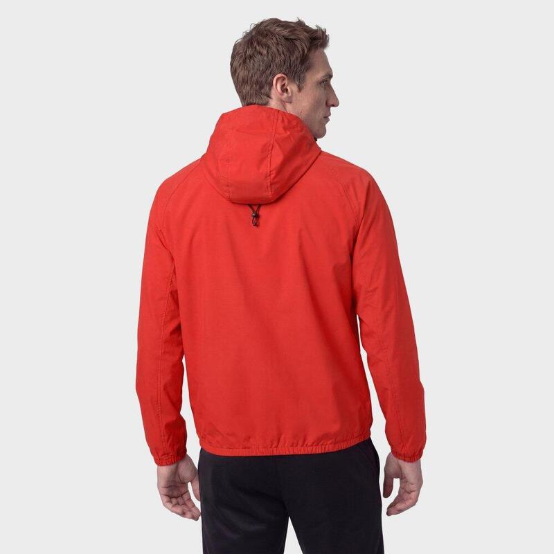 Jachetă de ploaie pentru fotbal bărbătească RSG Rain Jacket Player U Roșu