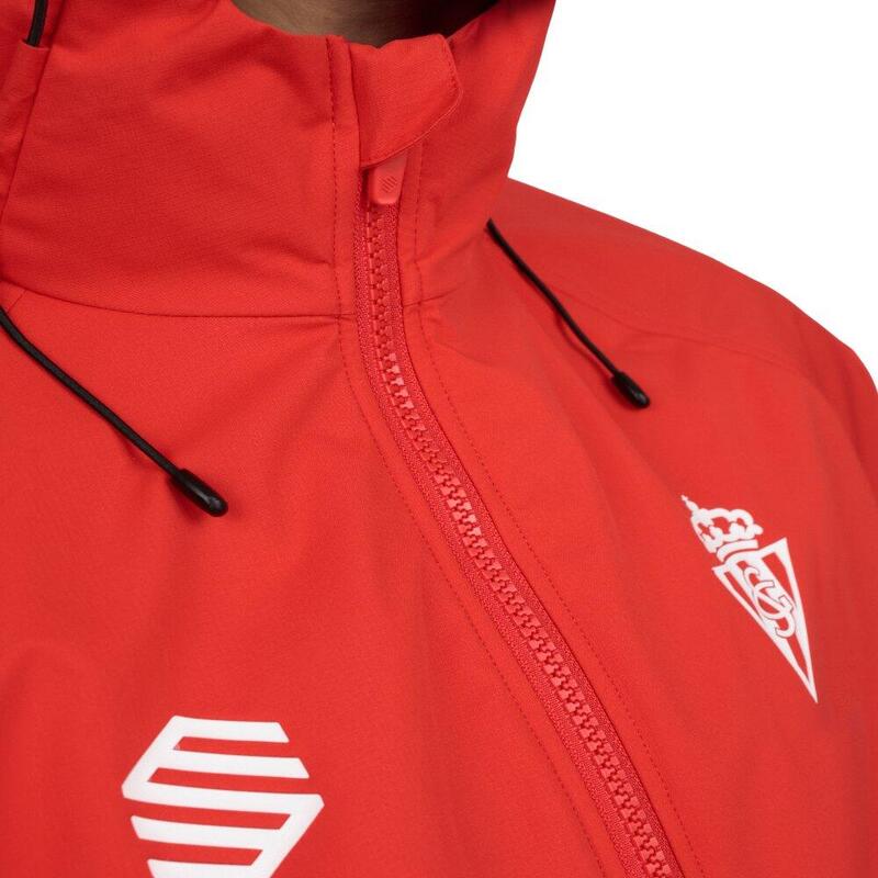 Jachetă de ploaie pentru fotbal pentru femei RSG Rain Jacket Player W Roșu