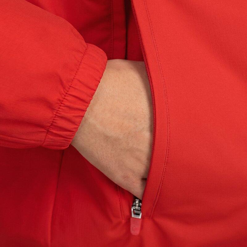 Jachetă de ploaie pentru fotbal pentru femei RSG Rain Jacket Player W Roșu