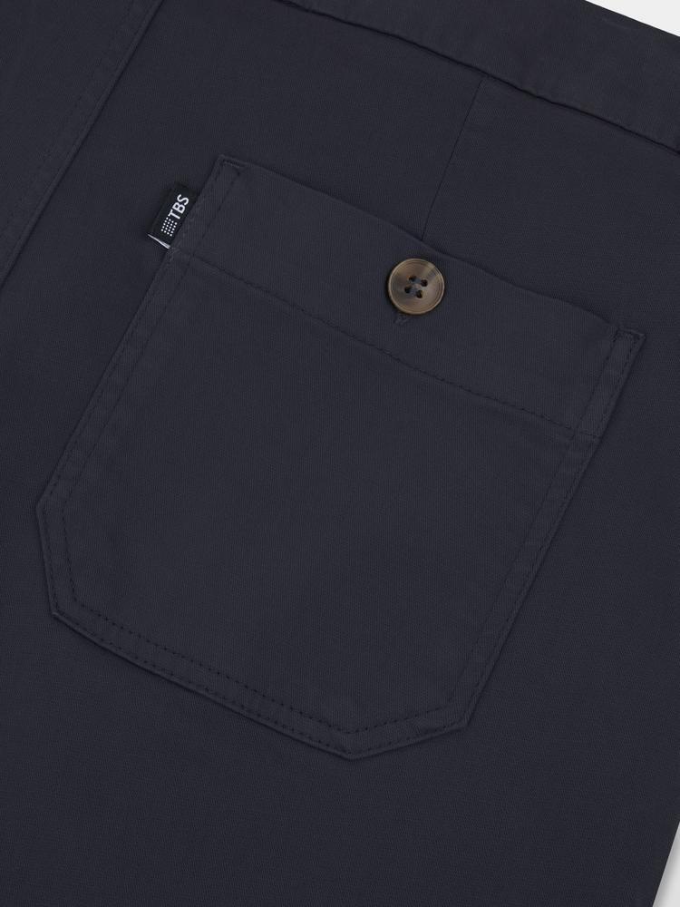 Bermuda - femme - ceinture droite - sintaber - bleu marine 3/3