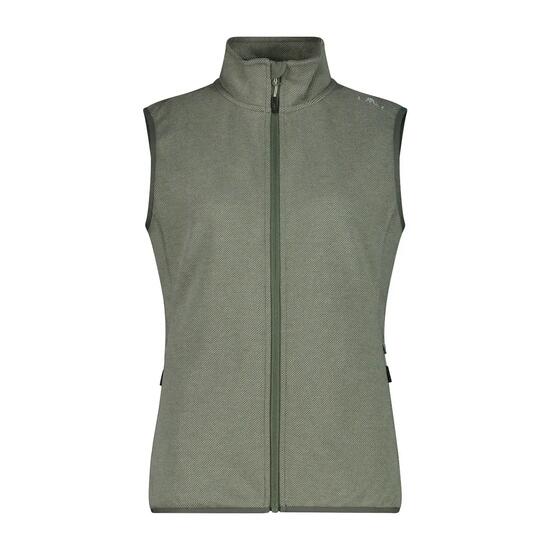 Veste sans manche à capuche femme CMP Knit-Tech