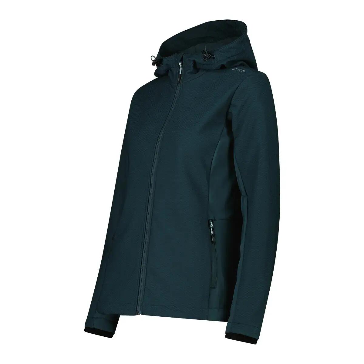 Chaqueta con capucha softshell para mujer CMP Honeycomb 3/3