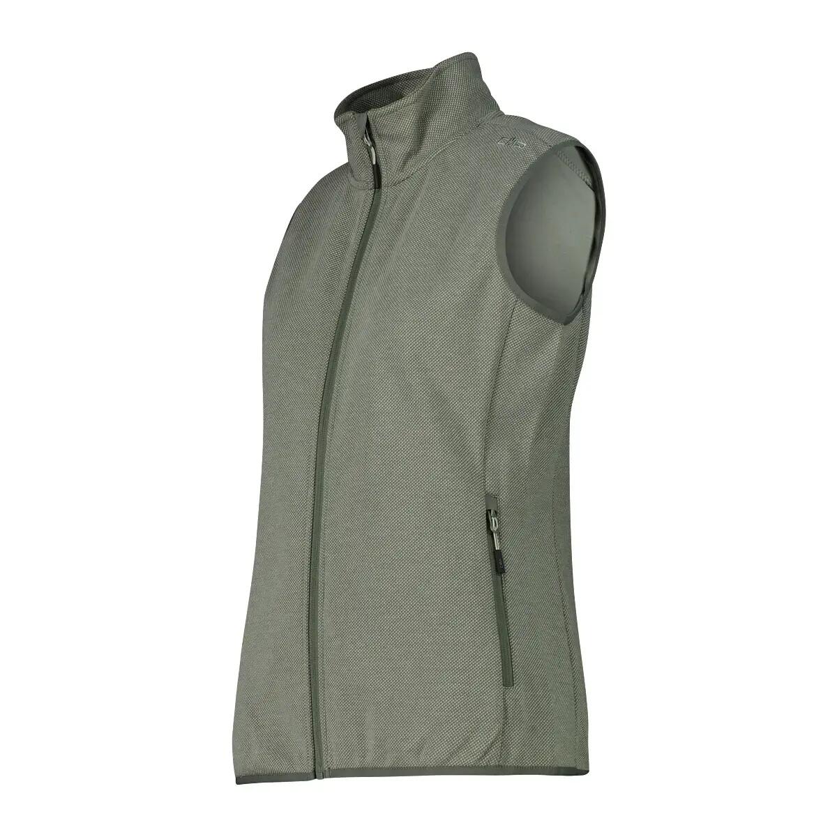 Veste sans manche à capuche femme CMP Knit-Tech 3/3