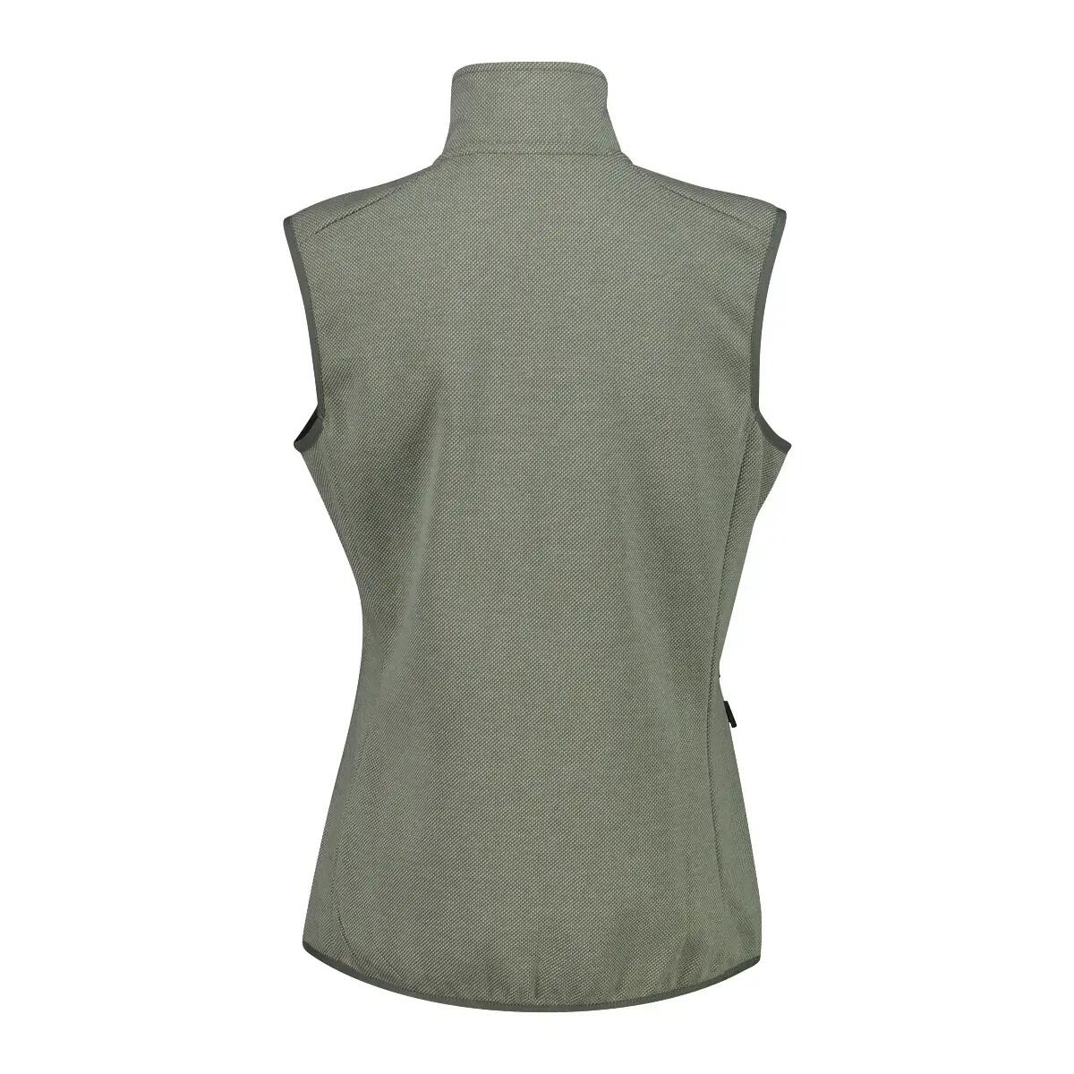Veste sans manche à capuche femme CMP Knit-Tech 2/3