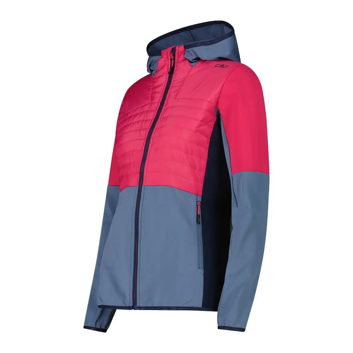 Hybrydowa Kurtka z Kapturem Stretch Performance Damska CMP Unlimitech Feel Warm 3/3