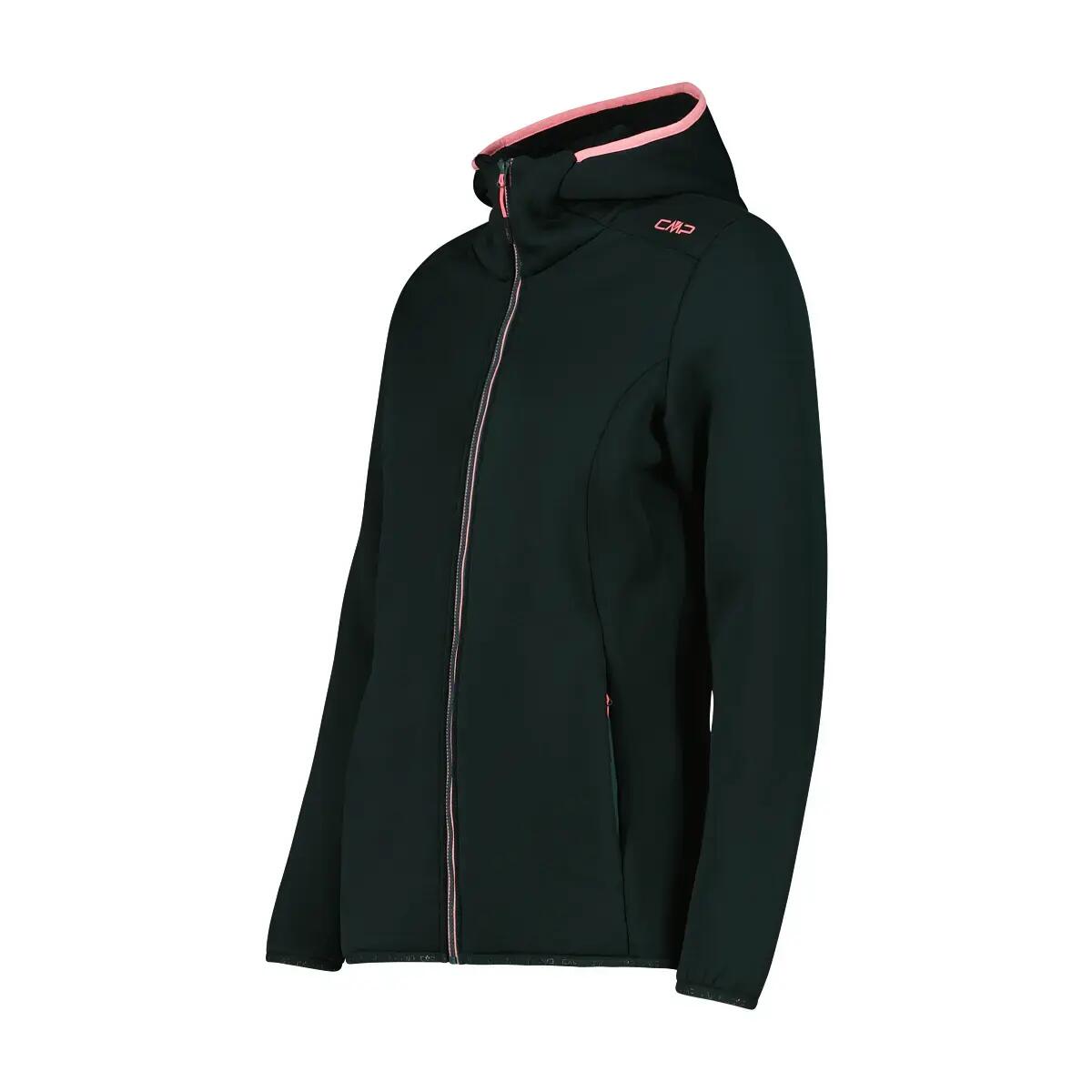 Veste à capuche extensible en fausse foururre femme CMP Performance 3/4