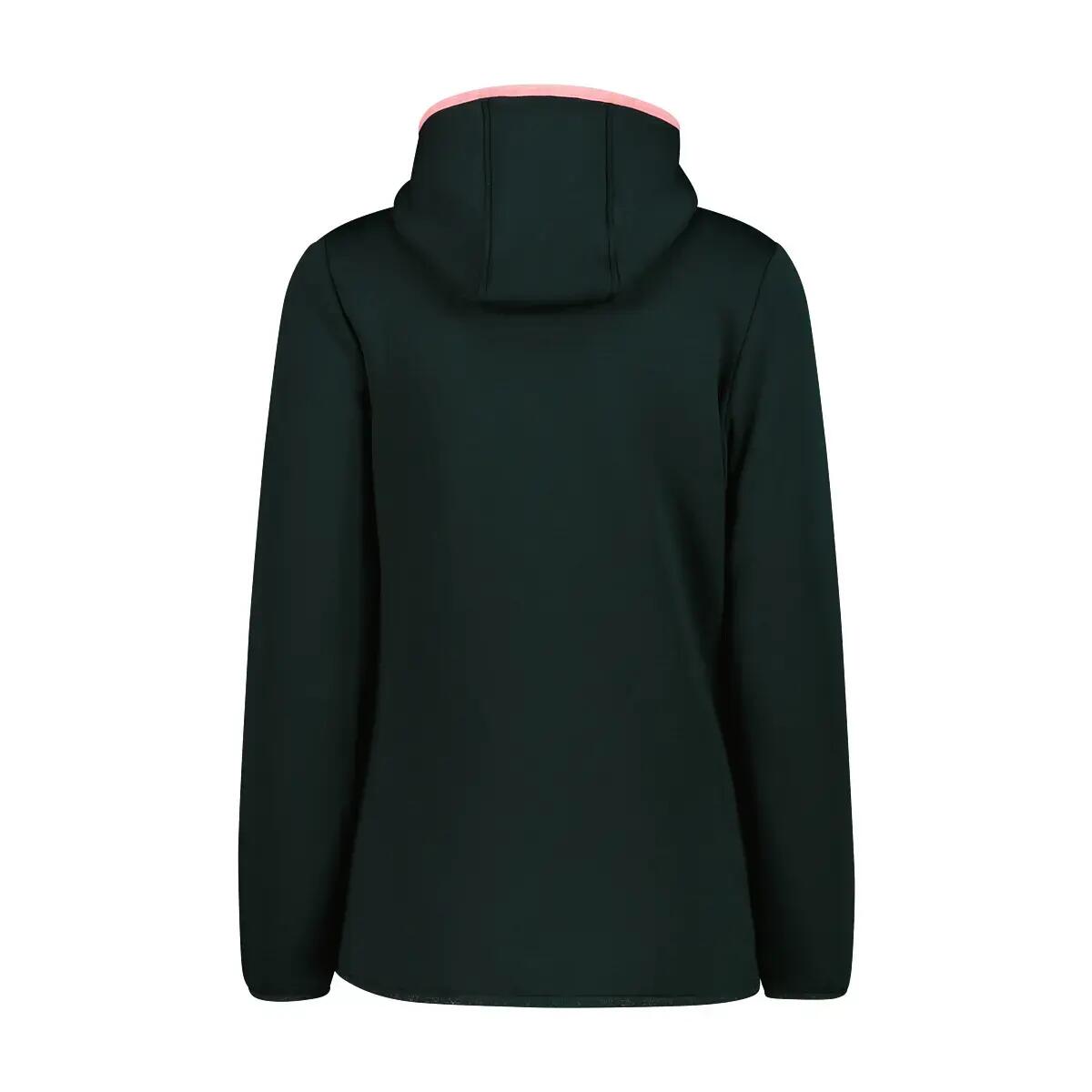 Veste à capuche extensible en fausse foururre femme CMP Performance 2/4