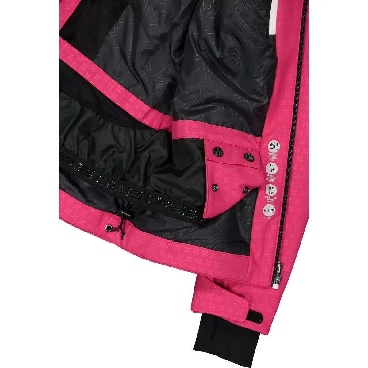 Chaqueta de ski bordada mujer CMP 6/6