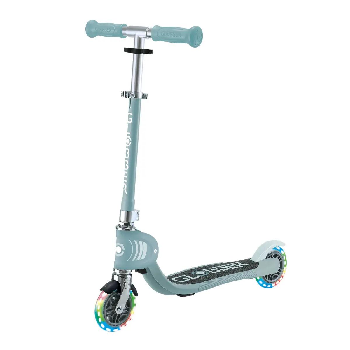 Trottinette 2 roues FLOW FOLDABLE JUNIOR LIGHTS - Bleu cendré 3/4