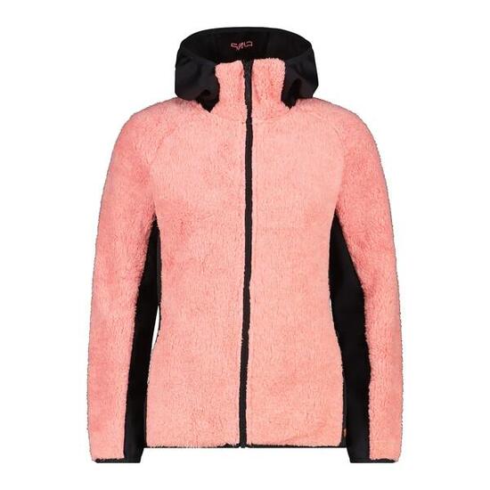 Felpa con zip e cappuccio donna CMP