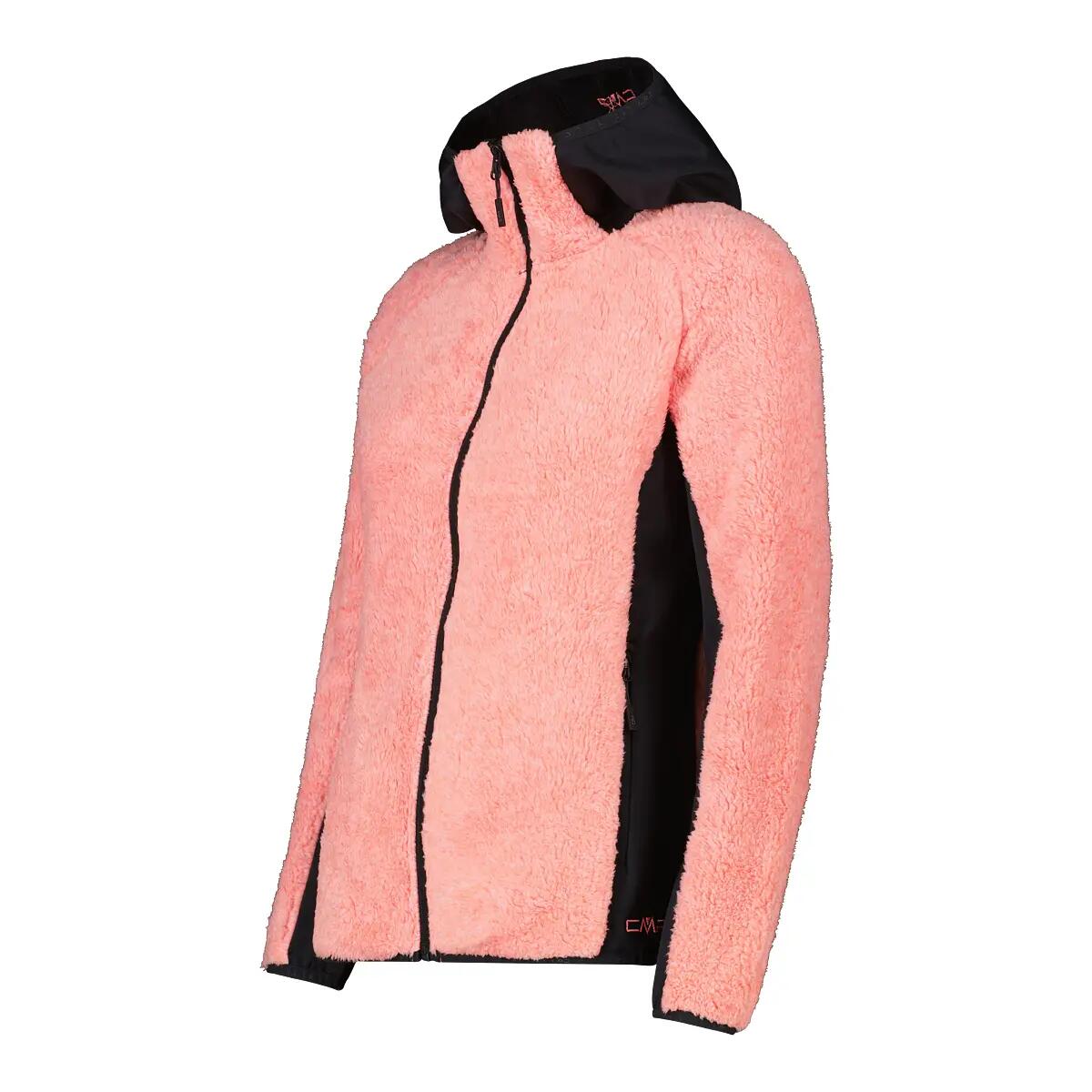 Felpa con zip e cappuccio donna CMP 3/3