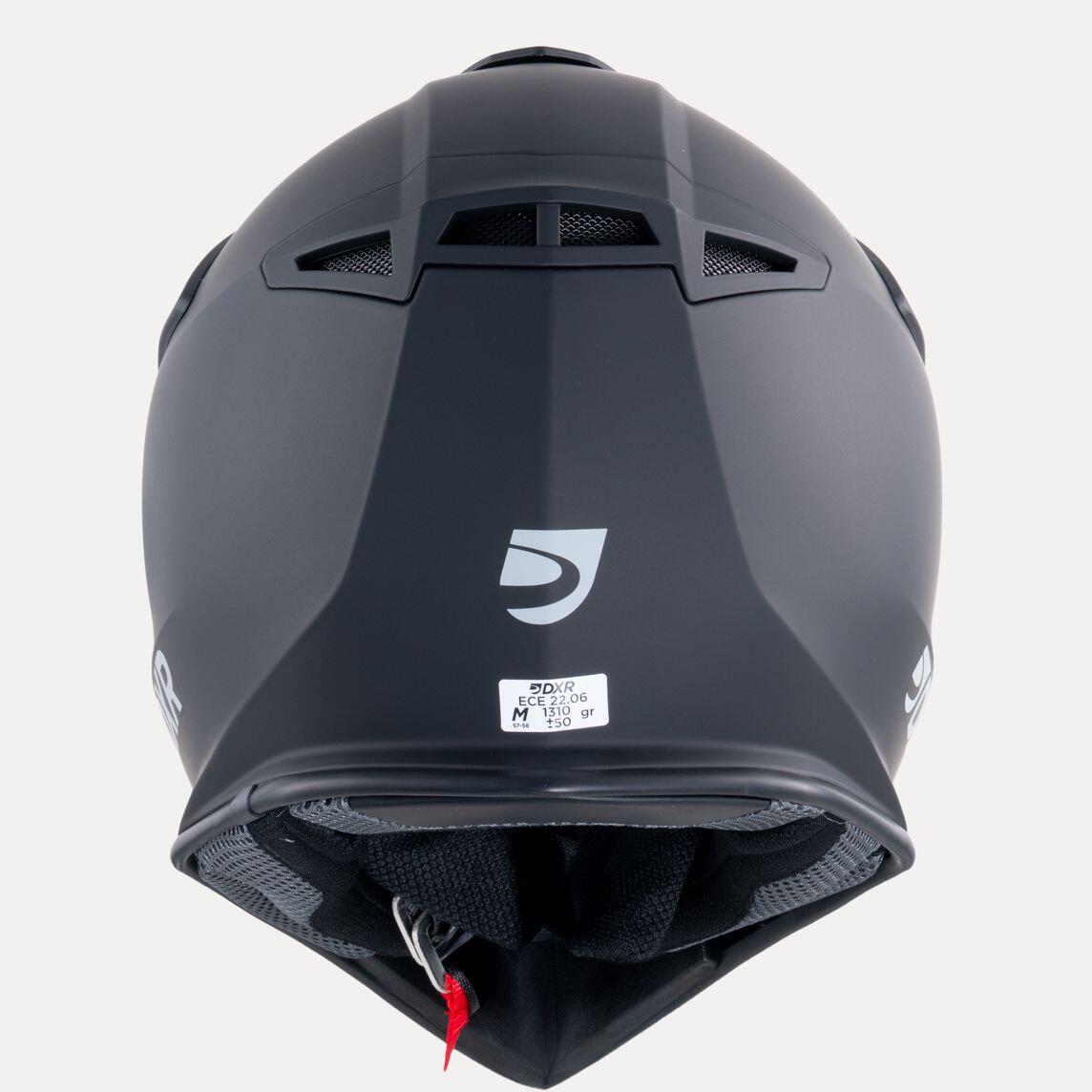 MOTOBLOUZ Casque intégral VTT / Trottinette / Motocross SKUD BASE Full black 5/7