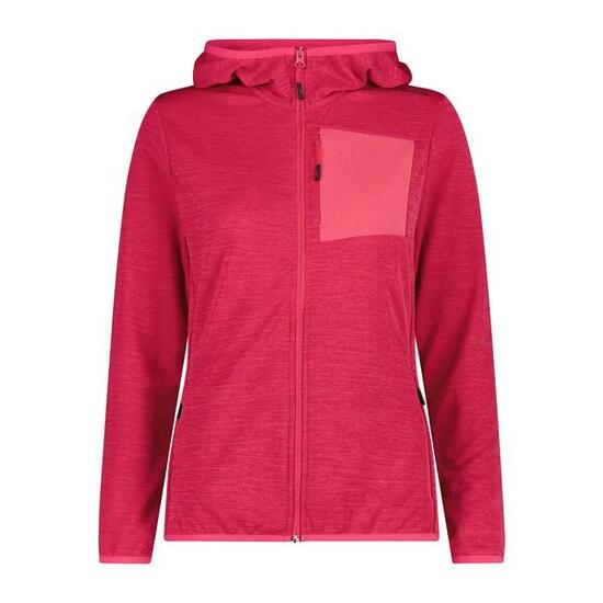 Melierte Kapuzenjacke Damen CMP