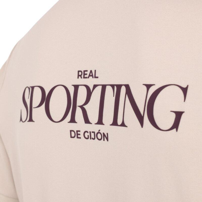 Tricou polo pentru femei cu imprimeu de fotbal RSG Travel Polo Player W Bej