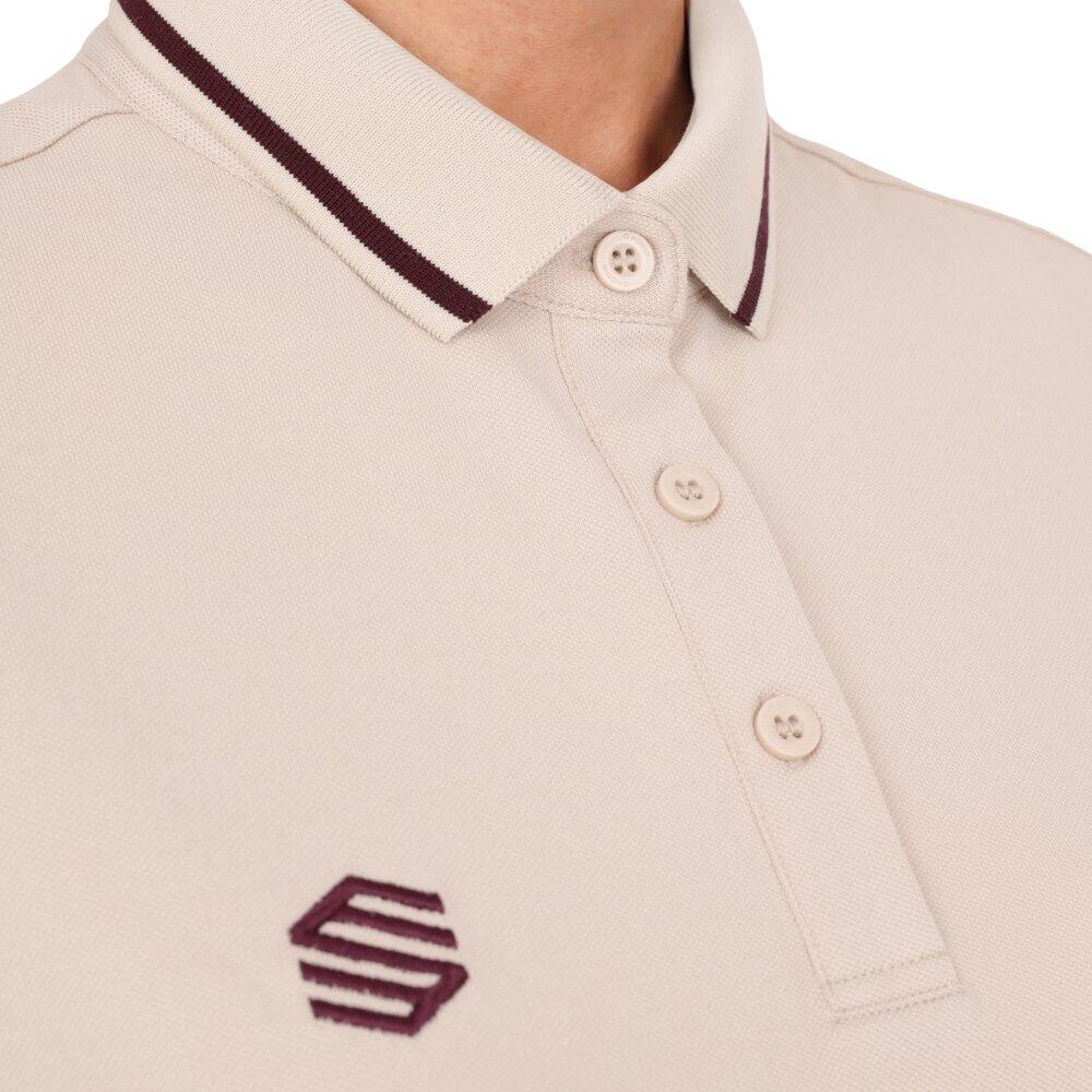 Polo lifestyle football femme RSG Travel Polo Player W Beige 4/7
