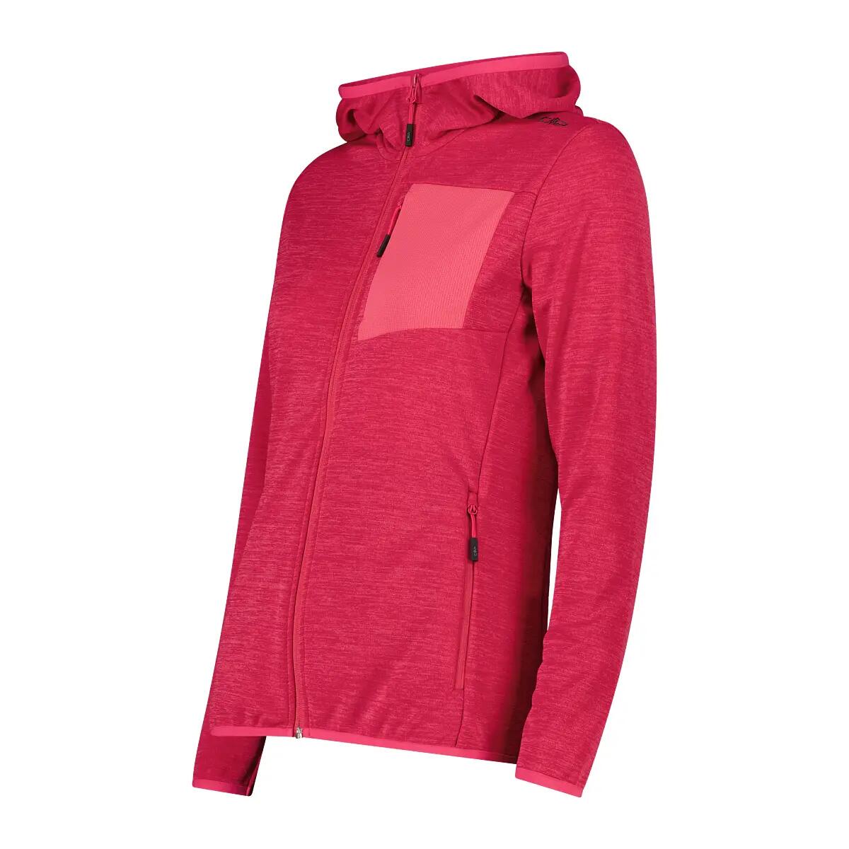Giacca con cappuccio melange donna CMP 3/4