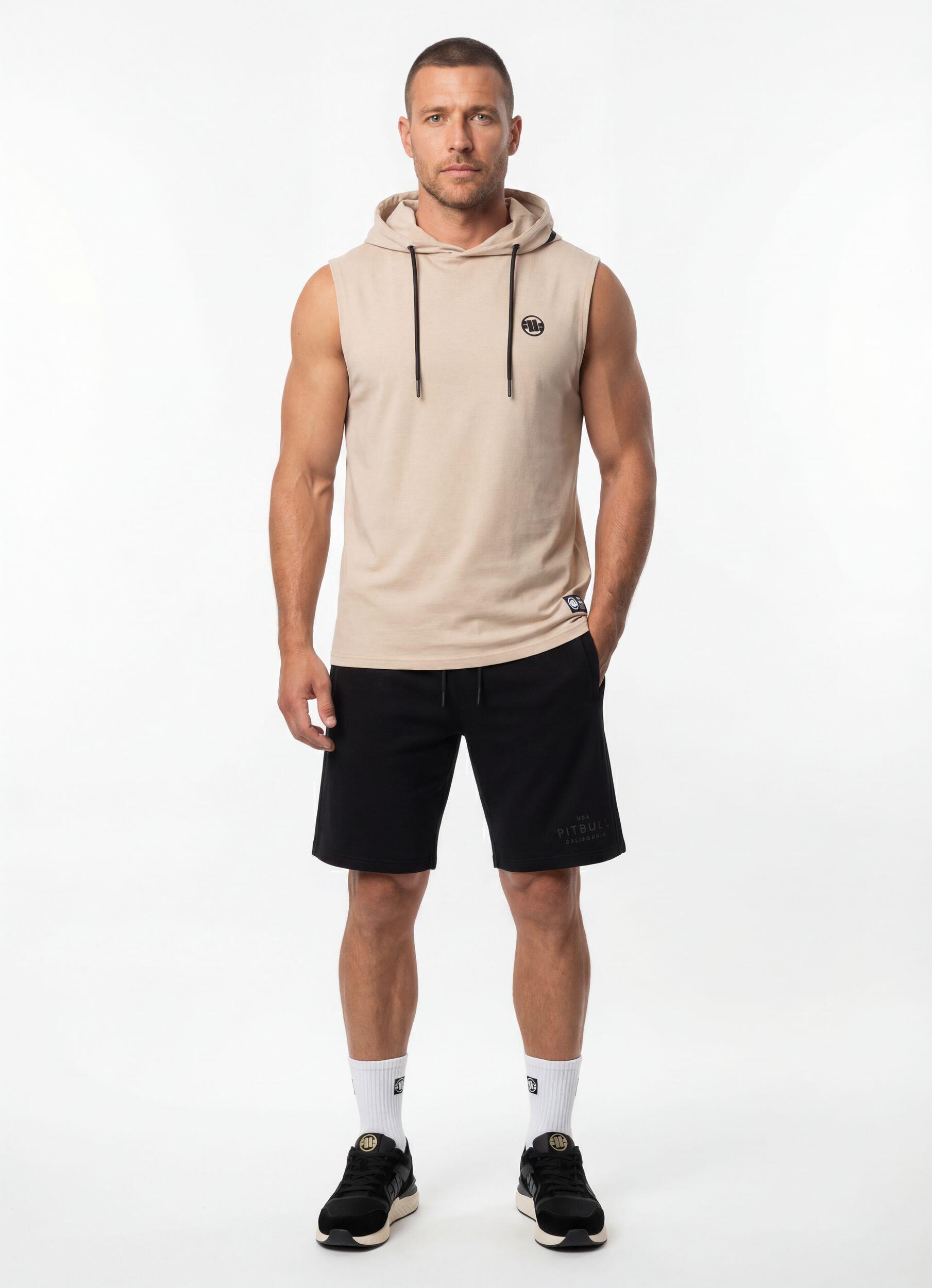 Sudadera de entrenamiento Pitbull Mercado Hilltop sin mangas con capucha 3/8