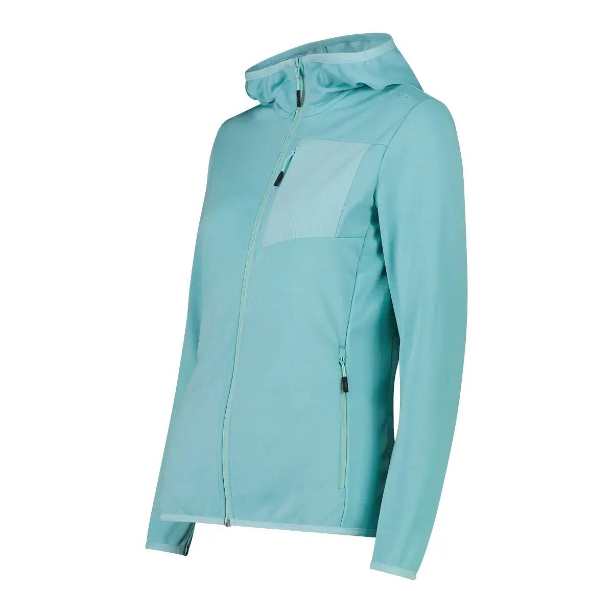 Giacca con cappuccio melange donna CMP 3/4