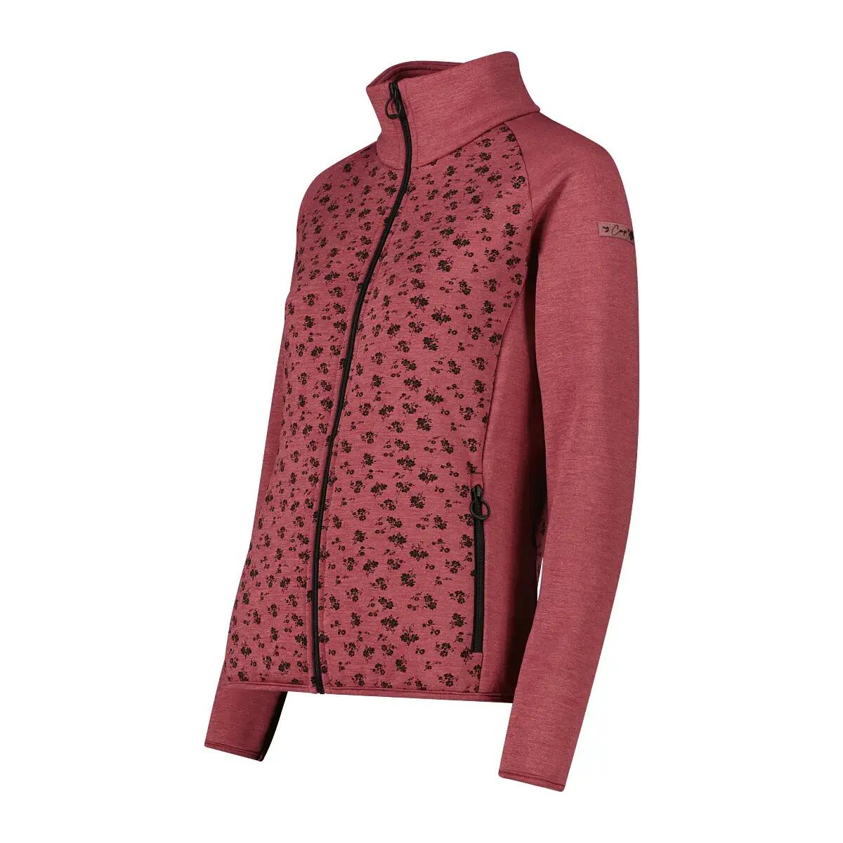 Polaire elastica con stampa di dettagli mélange donna CMP Performance 3/6