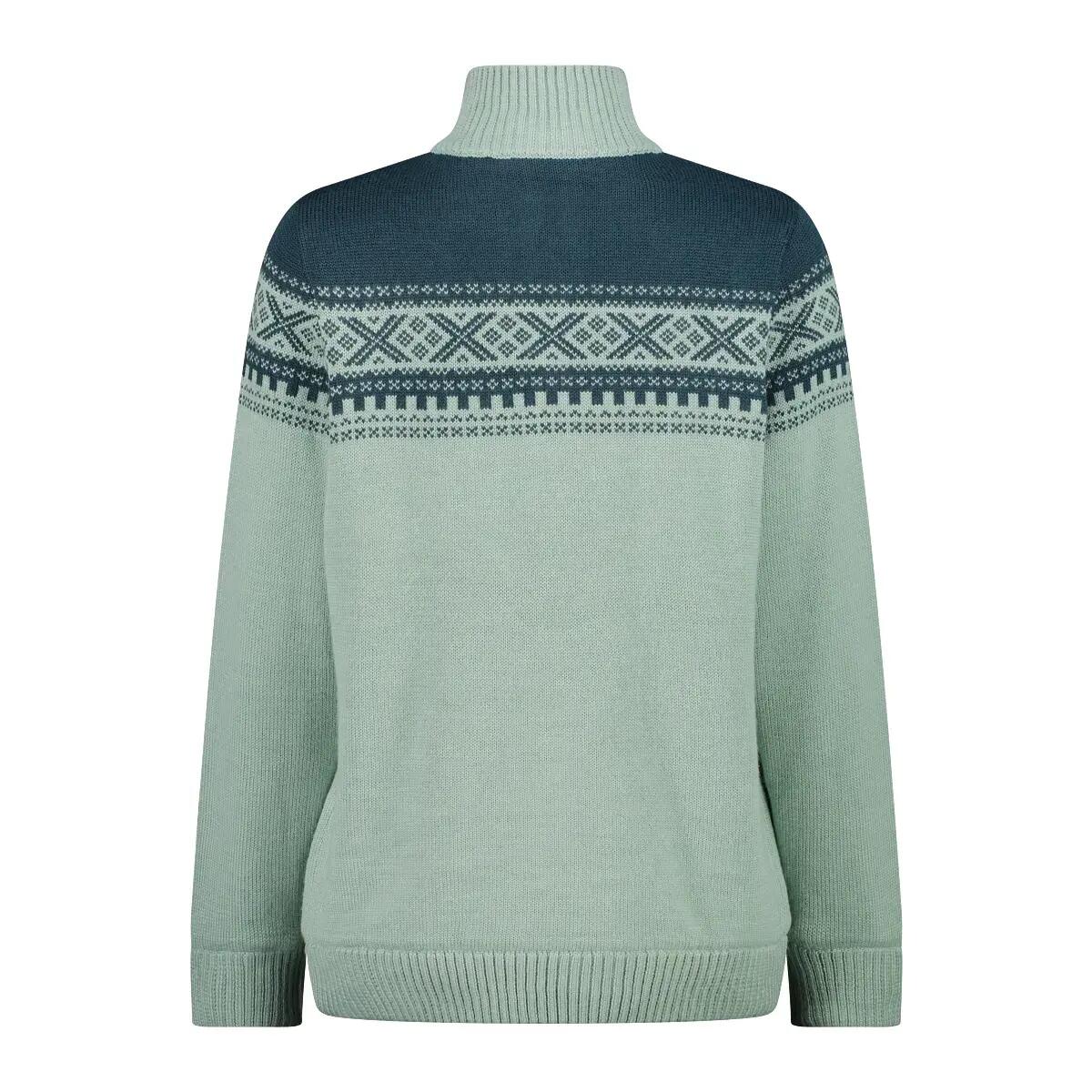Pull 1/2 zip in maglia donna CMP 2/3