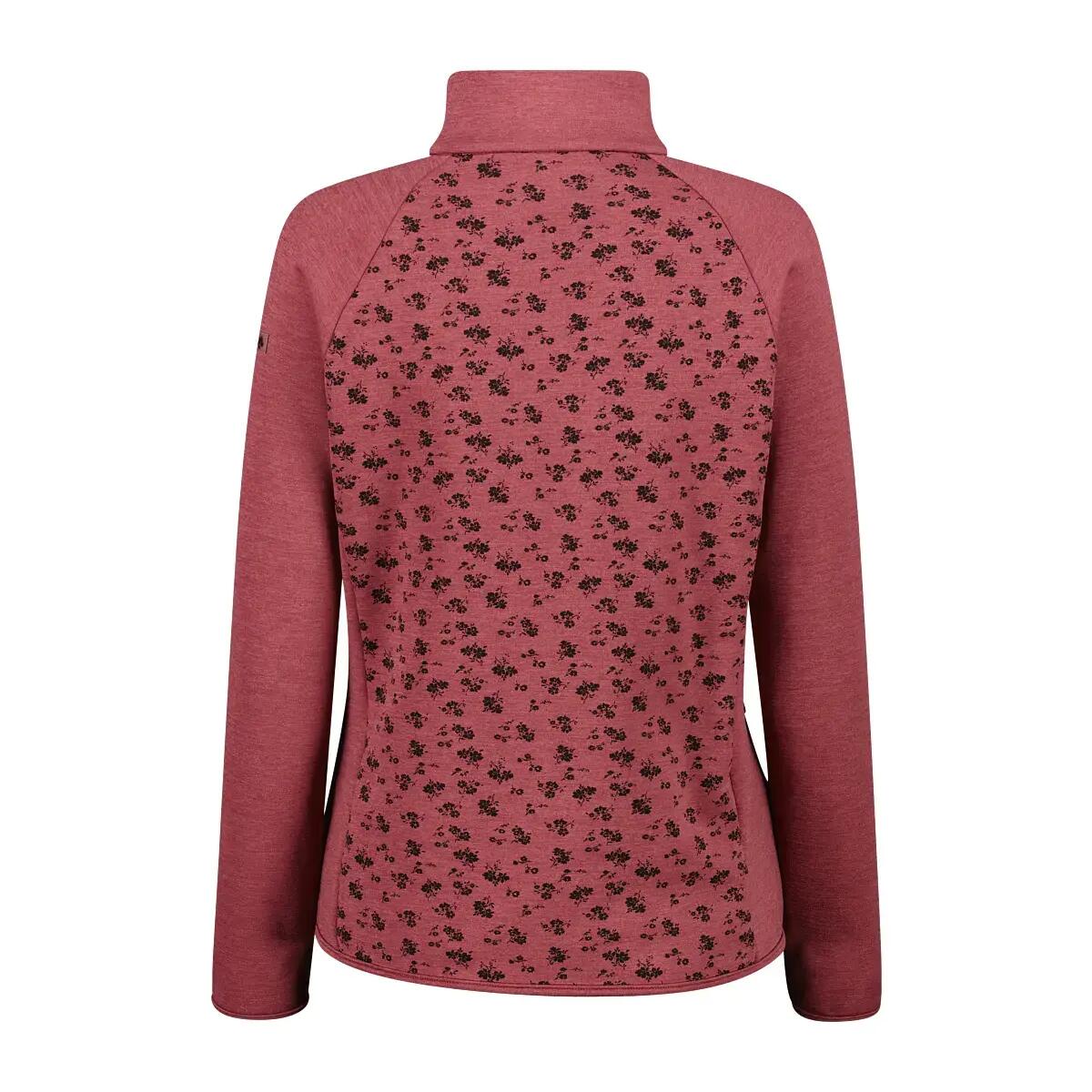 Polaire elastica con stampa di dettagli mélange donna CMP Performance 2/6