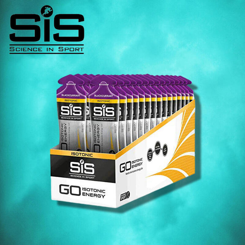 Gel Go Isotonic Energy - 60 ml - Pack 30 Unidades - Groselha Negra