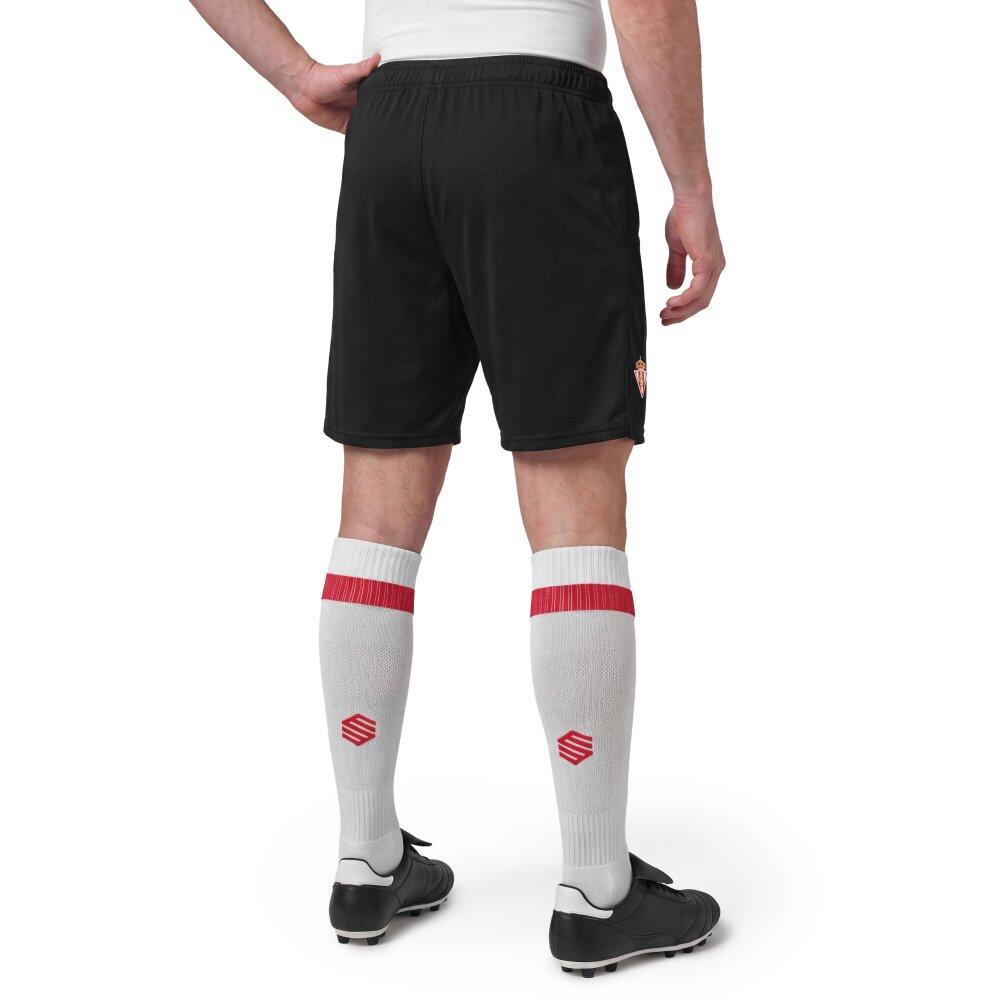 Short officiel homme Real Sporting de Gijón RSG Home Shorts Goalie M Noir 2/6