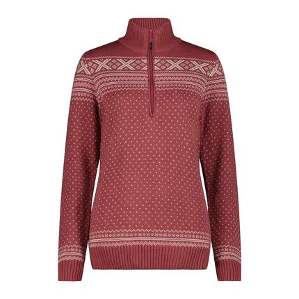 Pull à demi-zip femme CMP Wooltech
