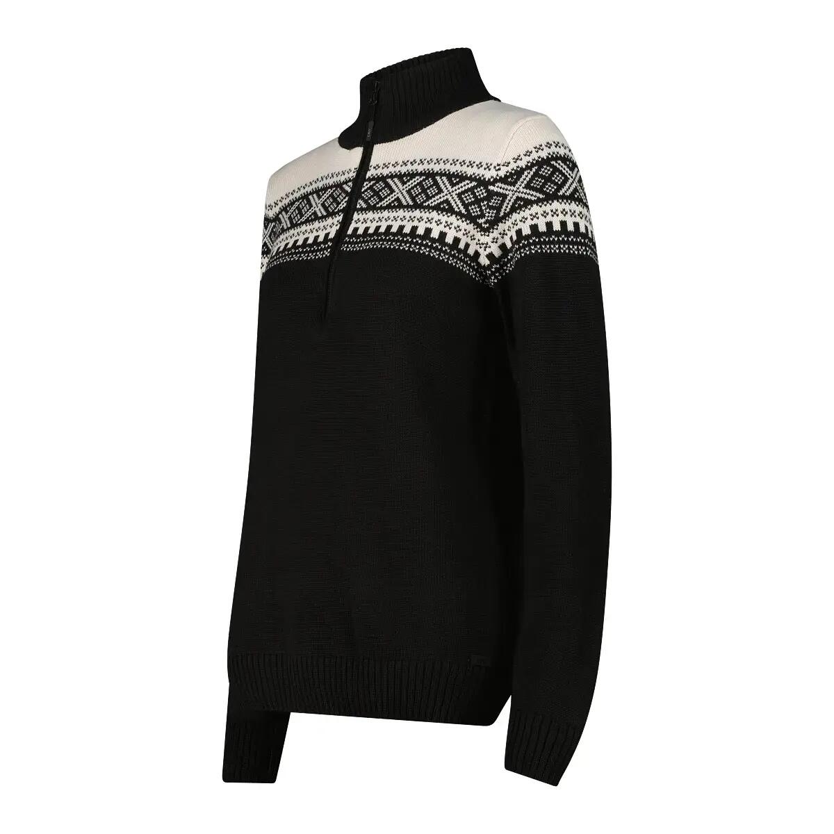 Damski półzip CMP Wooltech 3/3