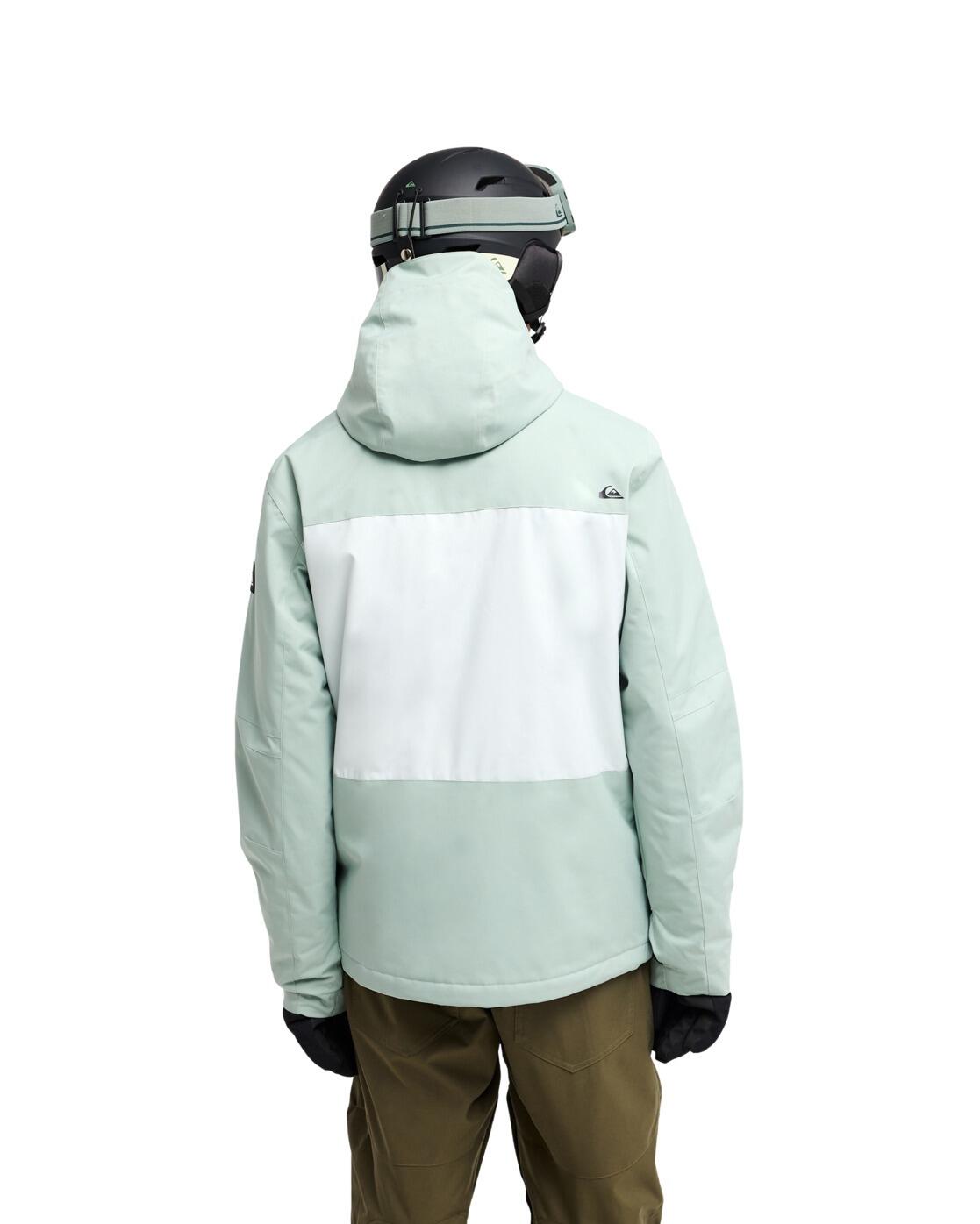 Chaqueta técnica de snow DAWSON 10K Verde Hombre 2/4