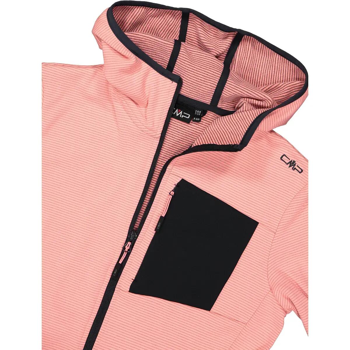 Felpa con zip e cappuccio donna CMP Grid Tech 4/4