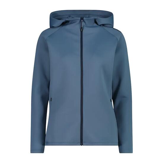 Sweatshirt à capuche zippé intégral extensible dans les 4 sens femme CMP