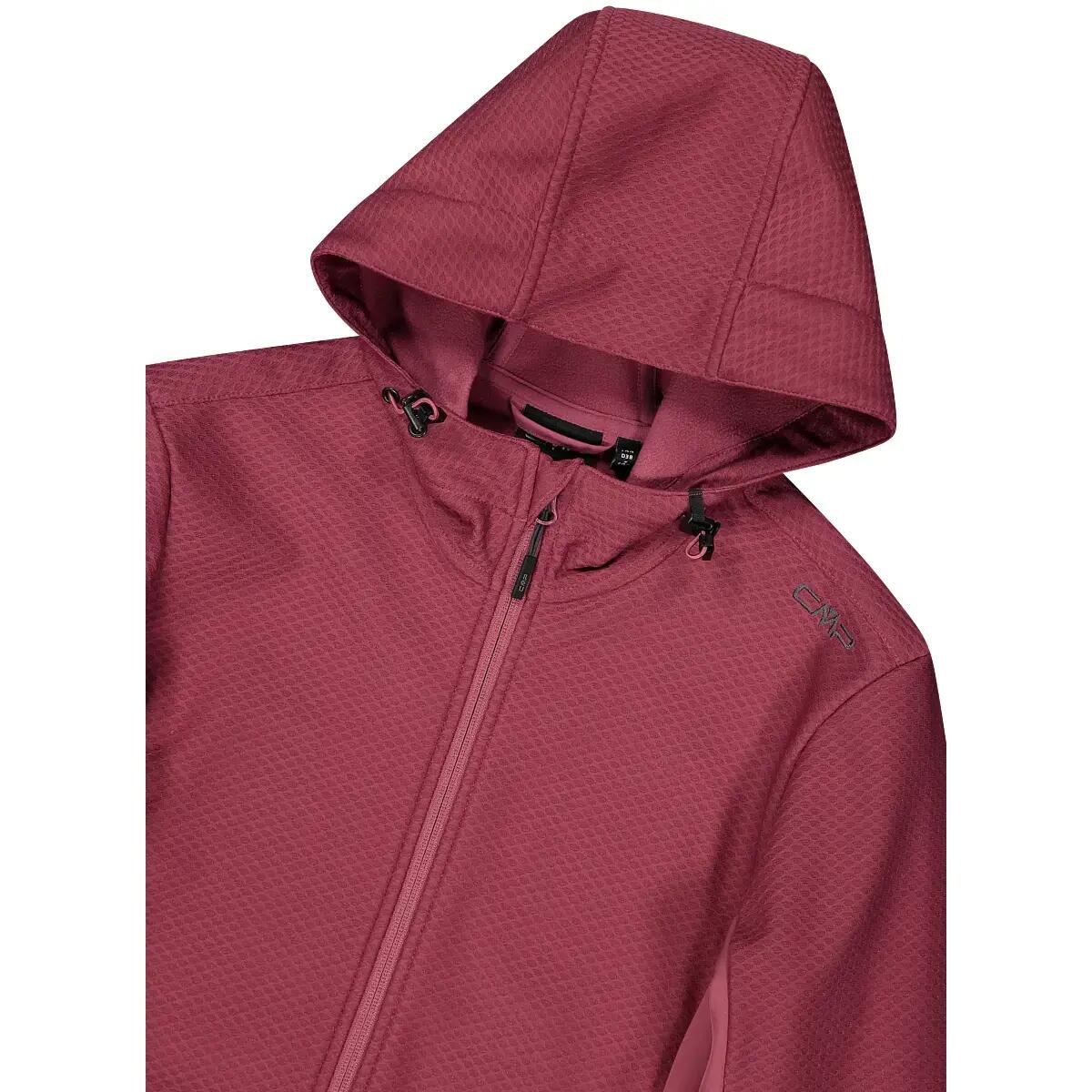 Chaqueta con capucha softshell para mujer CMP Honeycomb 5/7