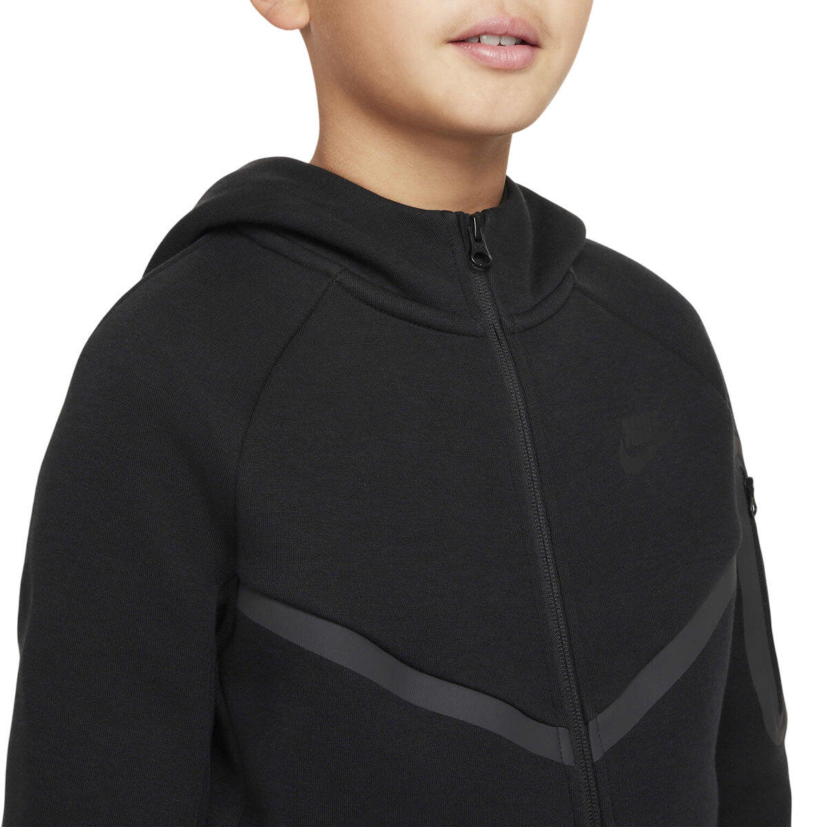 Sudadera con Capucha y Cremallera Nike Tech Fleece Junior 4/7