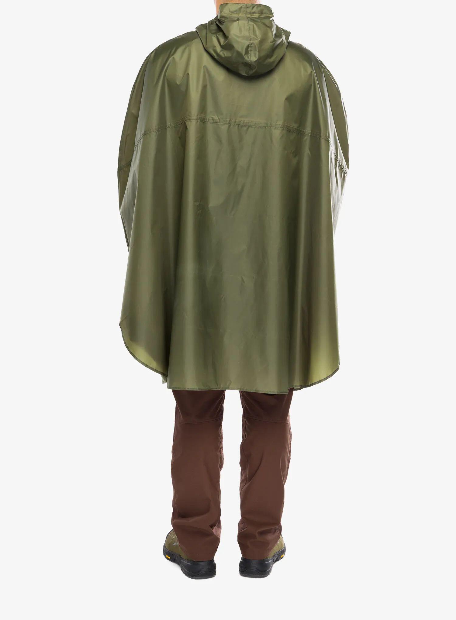 Peleryna turystyczna Trekmates Rove Poncho - moss/moss 2/7
