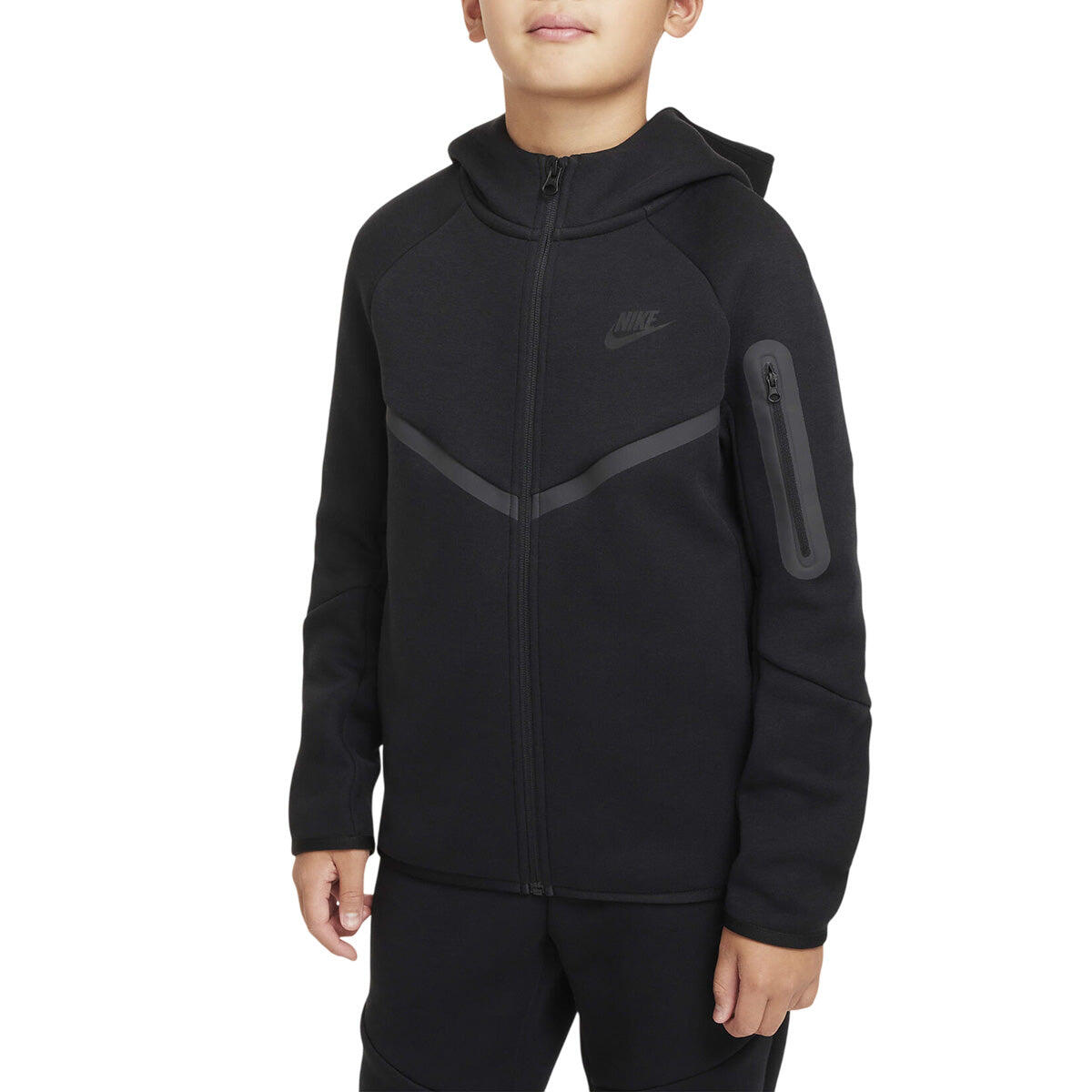 Sudadera con Capucha y Cremallera Nike Tech Fleece Junior 2/7