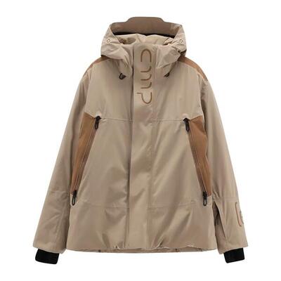 Ski jassen heren - cmp jacket fix hoody ski - black