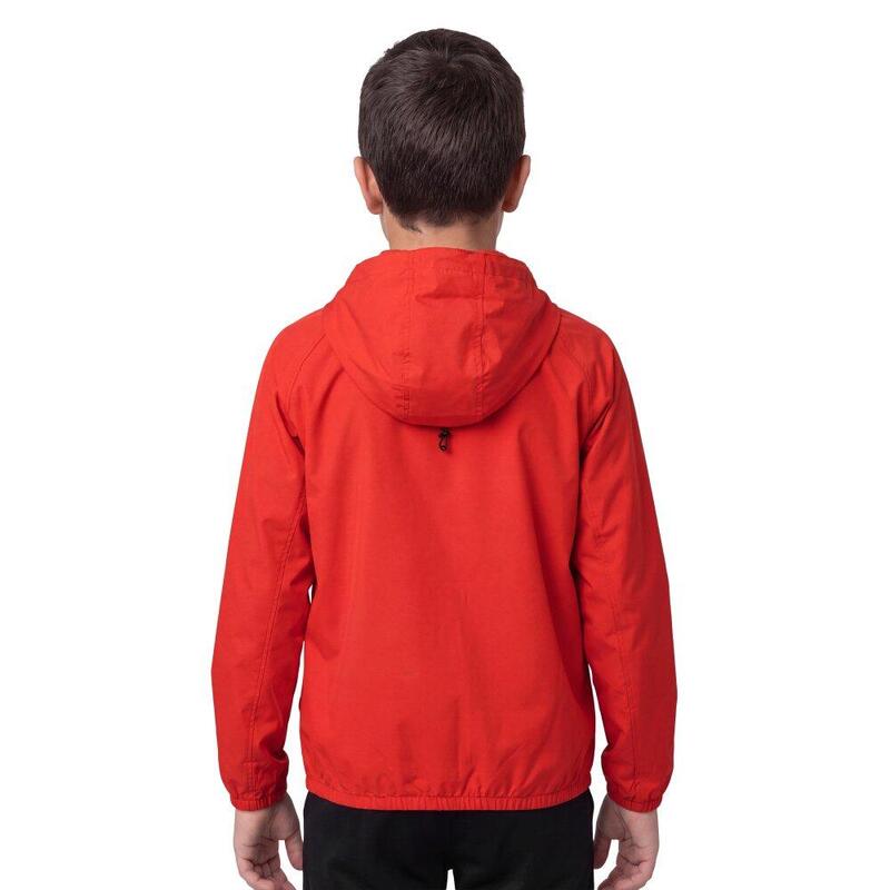 Jachetă de ploaie pentru fotbal pentru copii RSG Rain Jacket Player K Roșu
