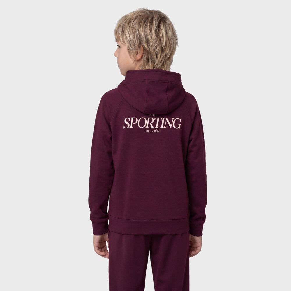 Sweat à capuche zippé lifestyle football enfant Enfants RSG Travel Fullzip Pla 6/7