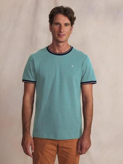 T-shirt manches courtes - Sport - Homme - Coupe ajustée - DARELTEE - Vert
