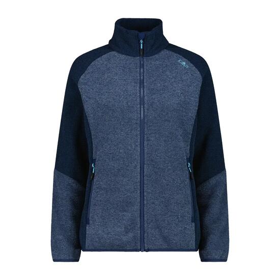 Polaire tecnica in maglia mélange donna CMP