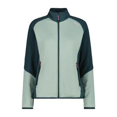Vrouwelijke stretch fleece met rits cmp