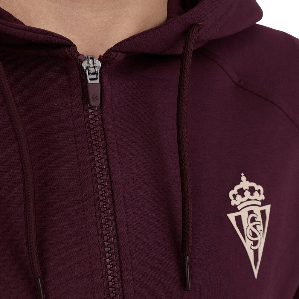Sweat à capuche zippé lifestyle football enfant Enfants RSG Travel Fullzip Pla 4/7