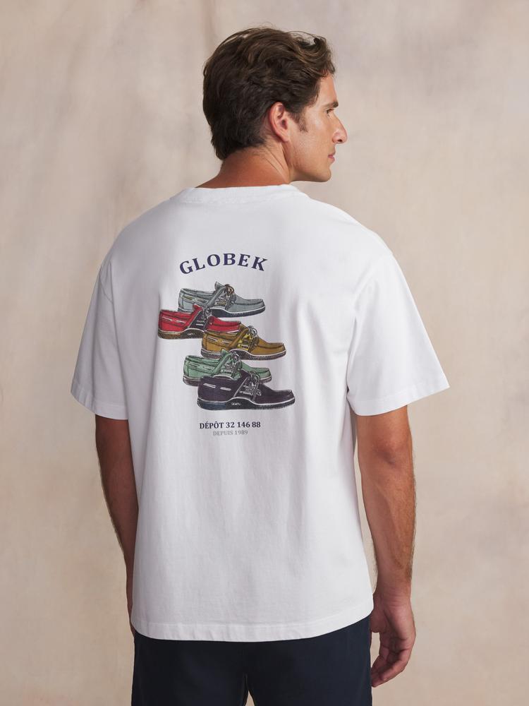 T-shirt - Tous sports - Homme - Manches courtes ajusté - ICONERON - Blanc/ecru 2/4