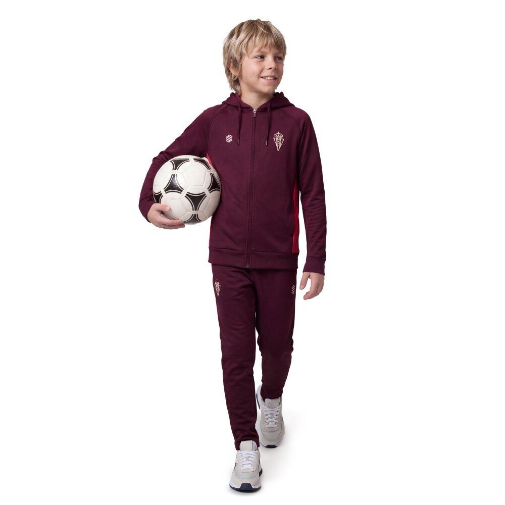Sweat à capuche zippé lifestyle football enfant Enfants RSG Travel Fullzip Pla 3/7