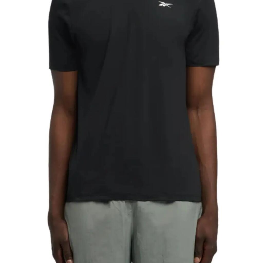 REEBOK Jimmy Standard men's training T-shirt - black - regular fit.