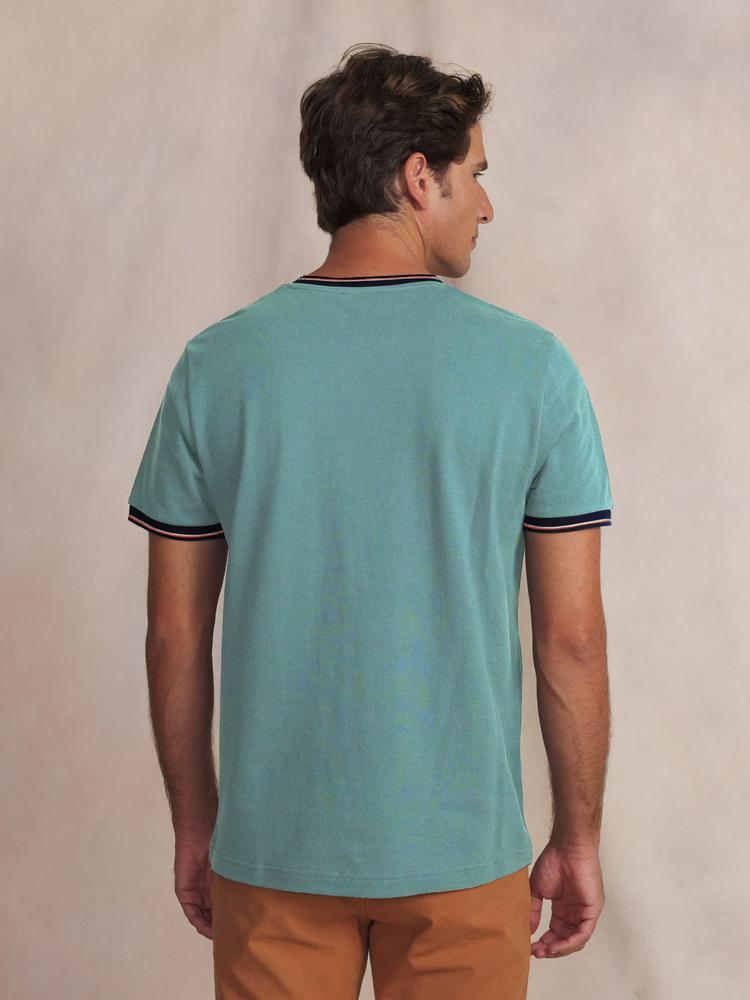 Camiseta Verde de Hombre TBS Mangrove 2/5