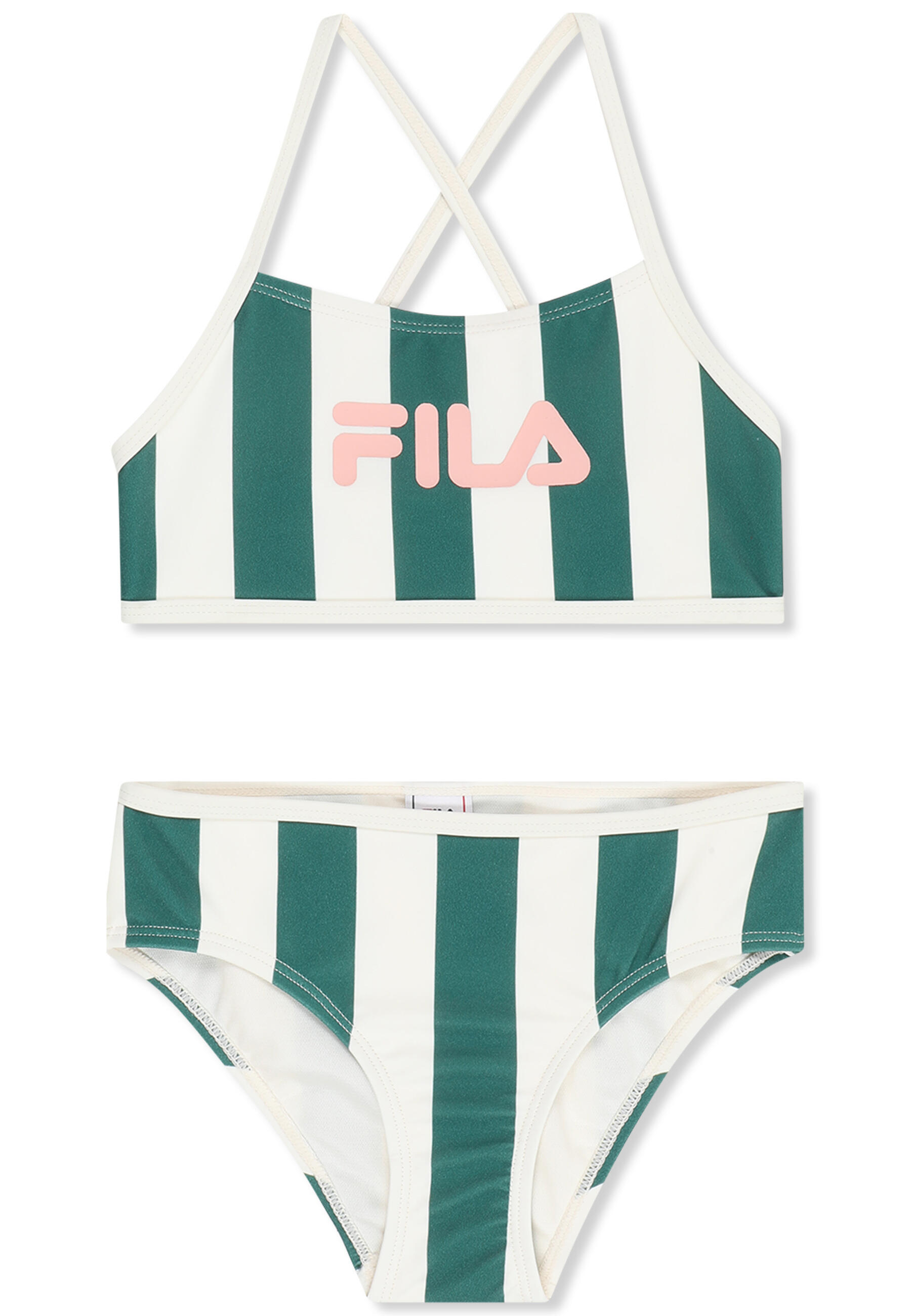 FILA Apparel CEVOLI AOP gestreifter Bikini 1/3
