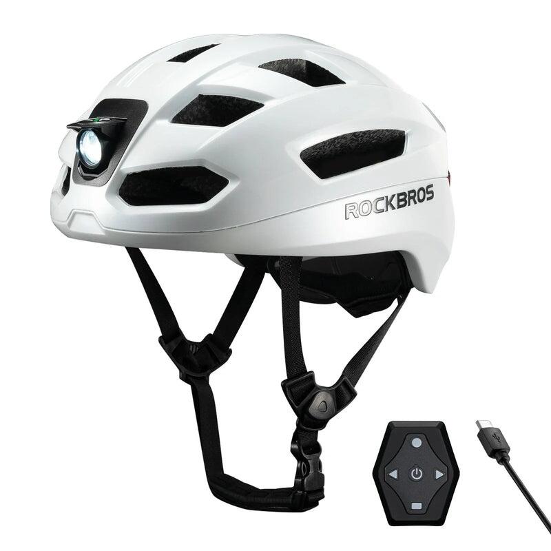 Casco da bici intelligente con LED e telecomando ROCKBROS 3/3