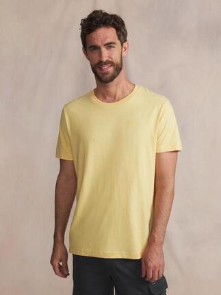 T-shirt - homme - col rond manches courtes - pieretee - blanc